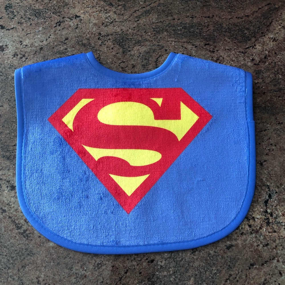 Superman Bib
